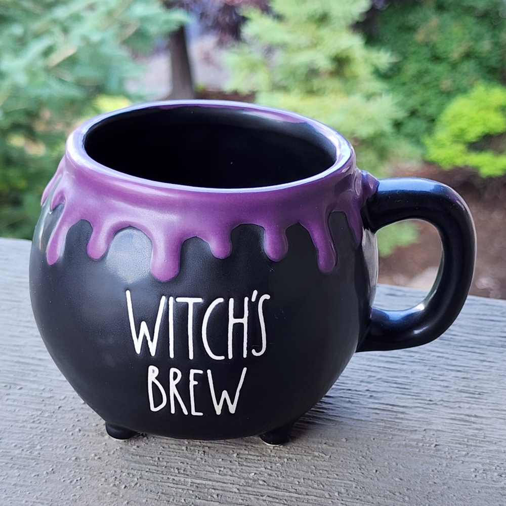 Rae Dunn Witch's Brew Cauldron Mug Halloween Holiday Kitchen